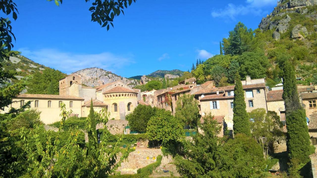 Les Studios De St Guilhem Сен-Гийём-ле-Дезер Экстерьер фото
